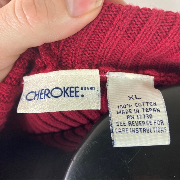 (SOLD) Zip-Up Cotton Sweater Hoodie XL - Picture 5 of 10